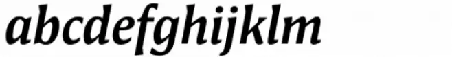 Antonia H3 SemiBold Italic