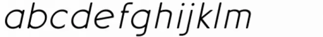 Aotani Extra Light Italic