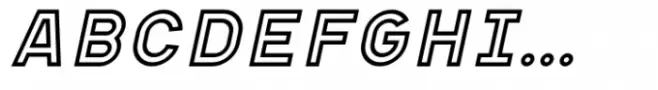 Apice Outline Italic