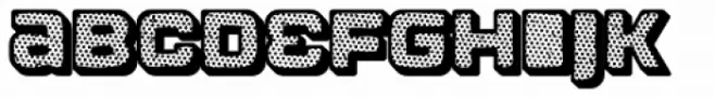 Apnea Drop Shadow Inline Halftone