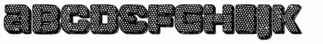 Apnea Outline 3D Reverse Halftone Shading