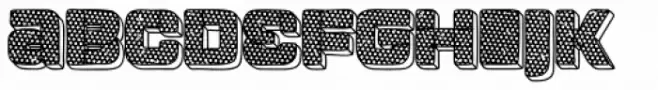 Apnea Outline 3D Reverse Halftone