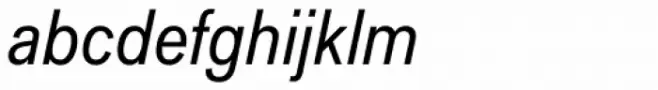 Applied Sans Condensed Italic