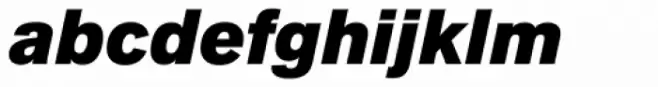 Applied Sans Ultra Black Italic