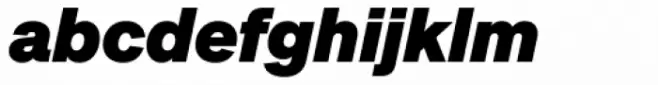 Approach Extra Black Italic