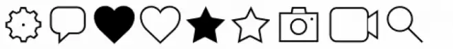 Aquawax Pro Pictograms Extra Light