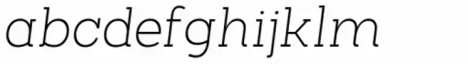 Arbour Soft Extra Light Italic