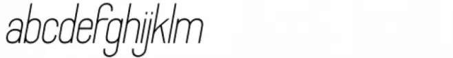 Archee Thin Italic