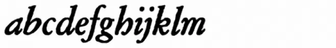 Archive Garamond Std Bold Italic