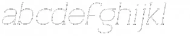 Archivio Italic Slab Outline 400
