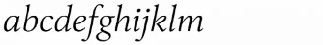Ardentia Light Italic