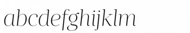 Ardina Display Light Italic