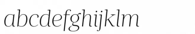 Ardina Title Light Italic