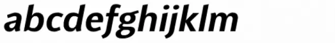 Aretha Bold Italic