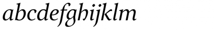 Arethusa Pro Book Italic