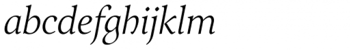 Arethusa Pro Light Italic
