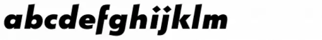 Argent Sans Heavy Italic