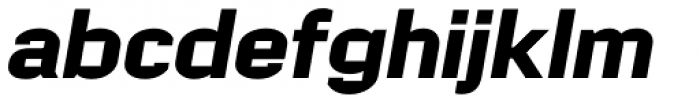 Argot Wide Black Italic