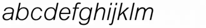 Arial Pro Light Italic