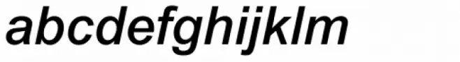 Arial Pro Medium Italic