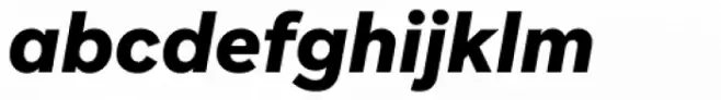 Aribau Grotesk Black Italic