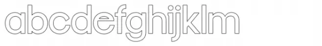 Arista Sans Outline Regular