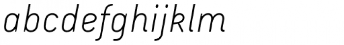 Armature Neue Sans ExtraLight Italic