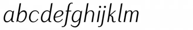 Armoire Regular Italic