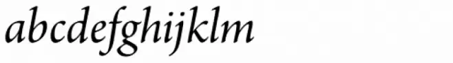 Arno Pro SubHead Italic