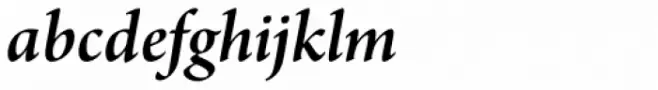 Arno Pro SubHead SemiBold Italic