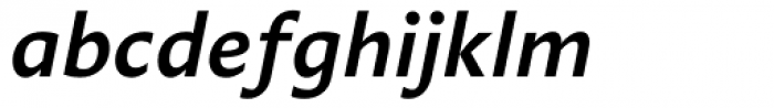 Aroma SemiBold Italic