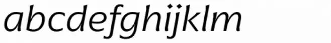 Arpona Light Italic