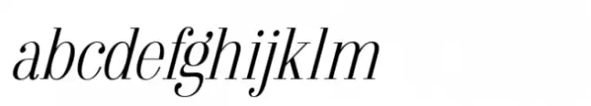 Arshila Extra Light Italic Condensed
