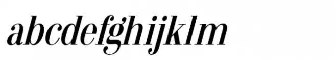 Arshila Medium Italic Condensed