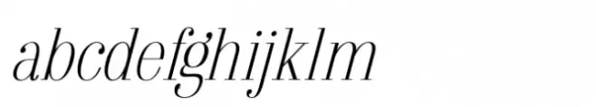Arshila Thin Italic Condensed