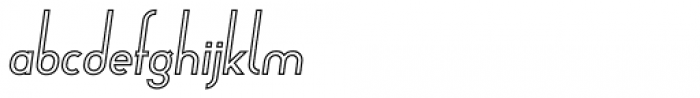Arsinoe Bold Italic Outline