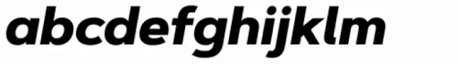 Artegra Sans ExtraBold Italic