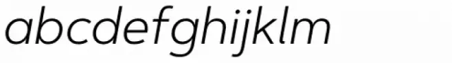 Artegra Sans Light Italic