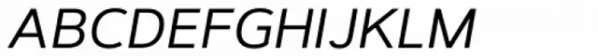 Artegra Sans SC Regular Italic