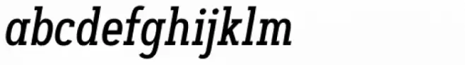 Artegra Slab Condensed Medium Italic