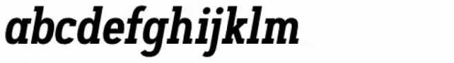 Artegra Slab Condensed SemiBold Italic