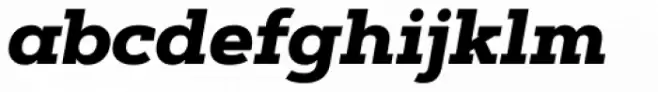Artegra Slab ExtraBold Italic