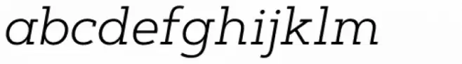 Artegra Slab Light Italic