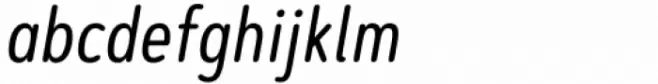 Artegra Soft Condensed Regular Italic