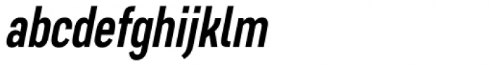 Artico Extra Condensed Medium Italic