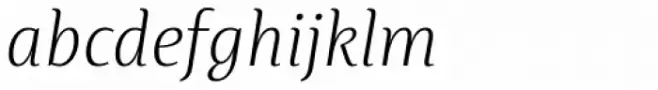 Artigua Extra Light Italic