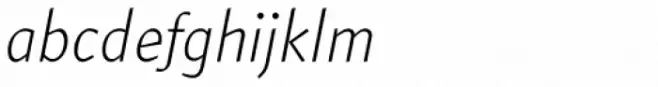 Arum Sans Light Italic