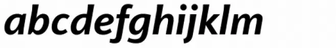 Arventa Sans Pro Black Italic