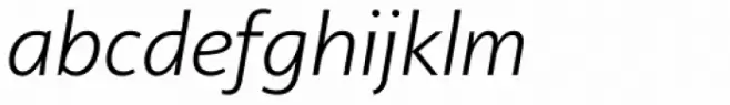 Arventa Sans Pro Light Italic