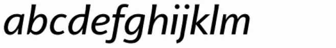 Arventa Sans Pro Medium Italic